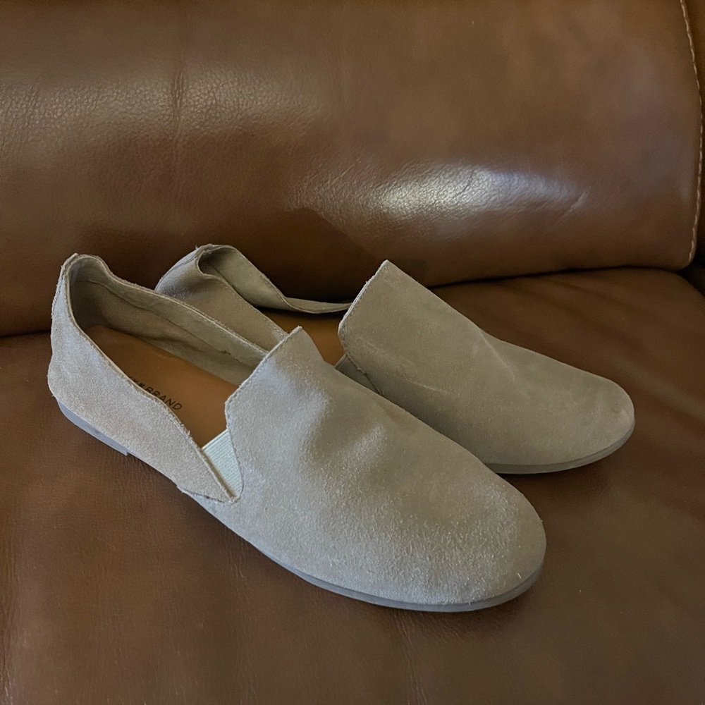 Lucky Brand‎ Suede Slip-on Women’s Shoes size 9 Tan